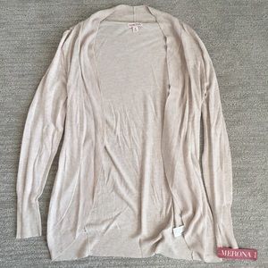 Merona Open Front Oatmeal Cardigan (Medium) NWT